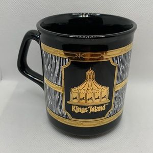 Vintage CULVER "Kings Island" 22k mug